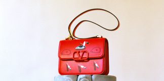 Red Valentino's Bag Villalba art basel