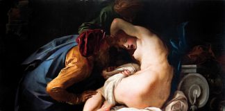 Louis DORIGNY Parigi 1654 Verona 1742 Susanna e i vecchioni olio su tela Galleria Maurizio Nobile