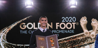 Ronaldo Premio Golden Foot 2020