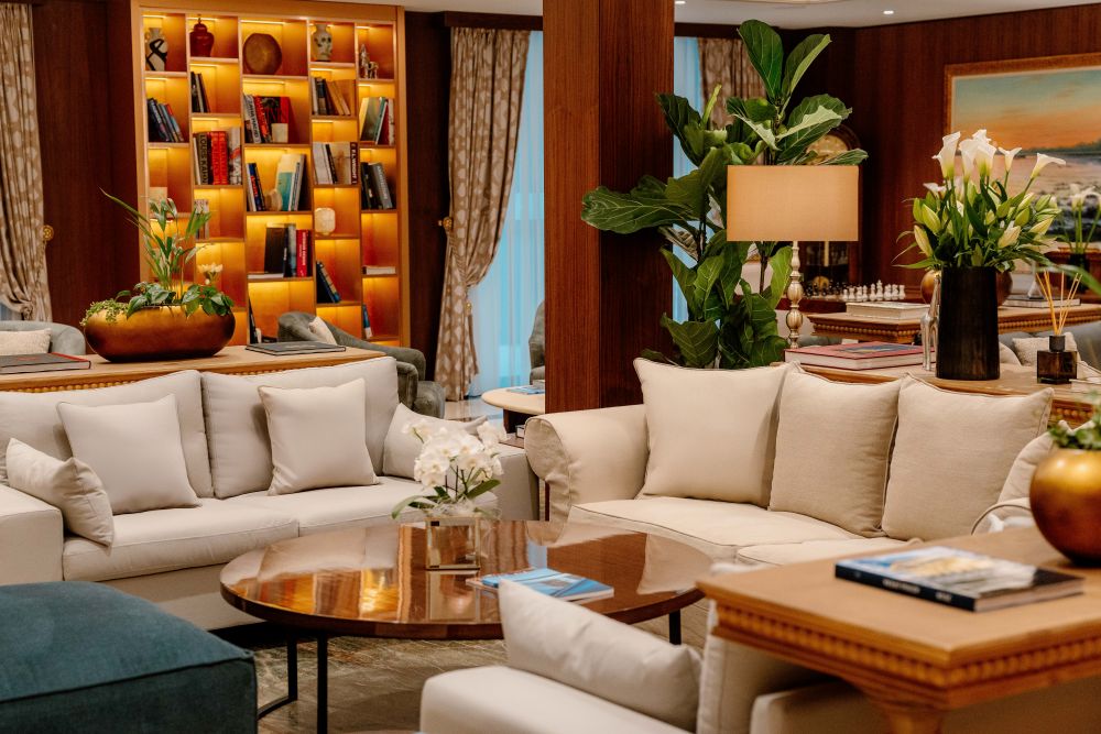 lobby allo Swiss Diamond Boutique Hotel La Romantica