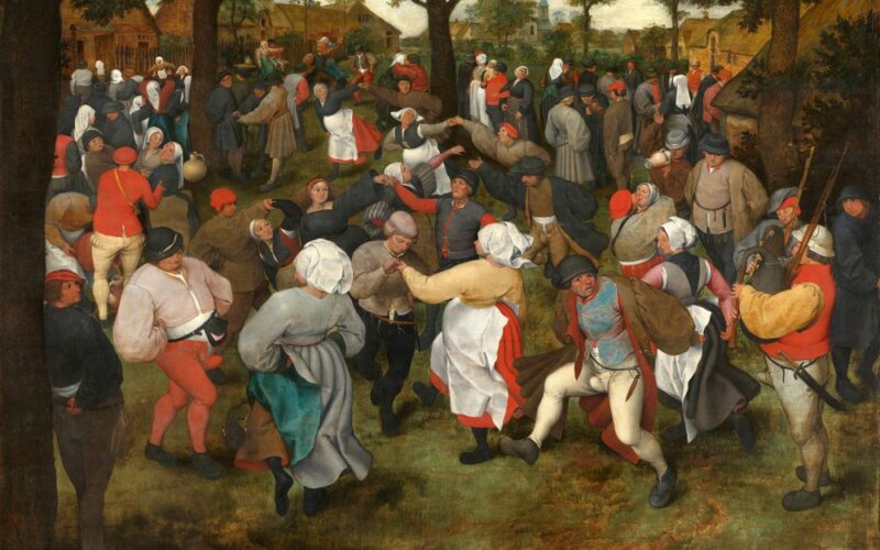Pieter Bruegel il Vecchio_La danza nuziale